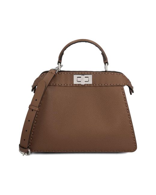 Fendi Brown Handbags