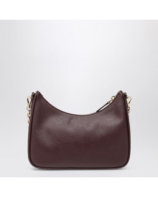 Prada Brown Re-edition 2005 Burgundy Bag