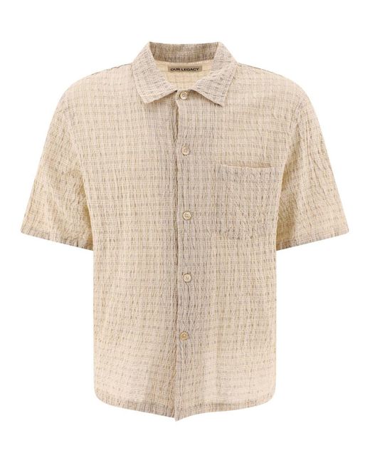Our Legacy Natural "Box" Shirt for men