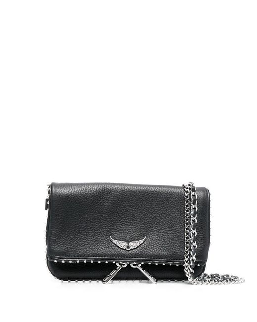 Zadig & Voltaire Gray Rock Nano Grained Leather + St Bags