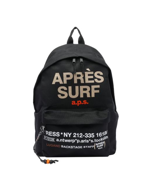 APRÈS SURF Black Bags for men