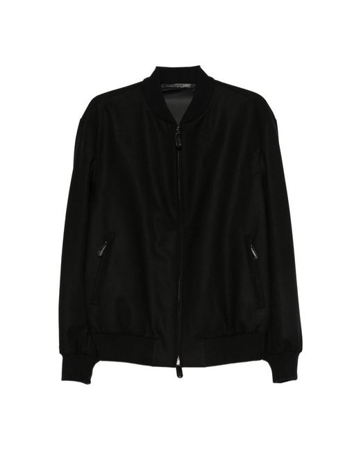 Giorgio Armani Black Outerwears for men