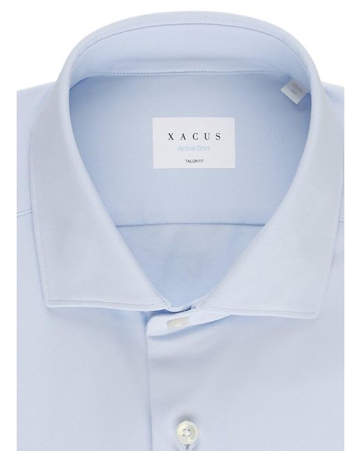 Xacus Blue Shirts Light for men