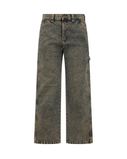 Dickies Gray Stevensville Carpent Pants for men