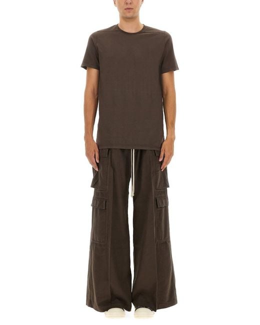 Rick Owens Brown "Level T" T-Shirt for men