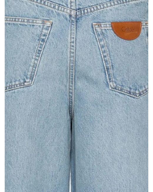 Chloé Blue Chloè Trousers