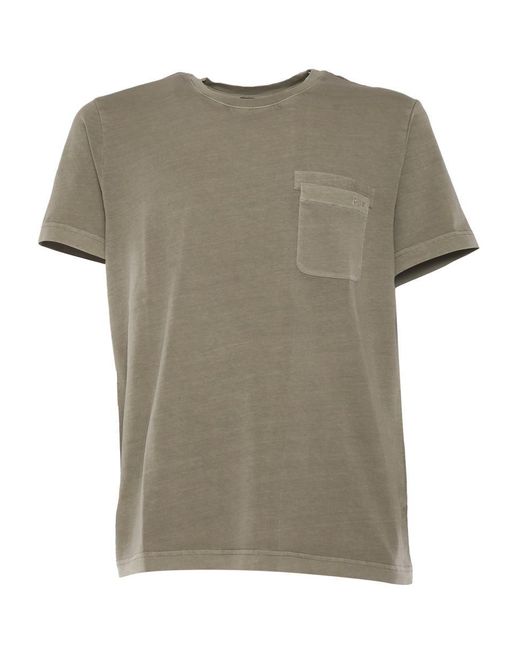 Fay Green T-Shirt M/C for men