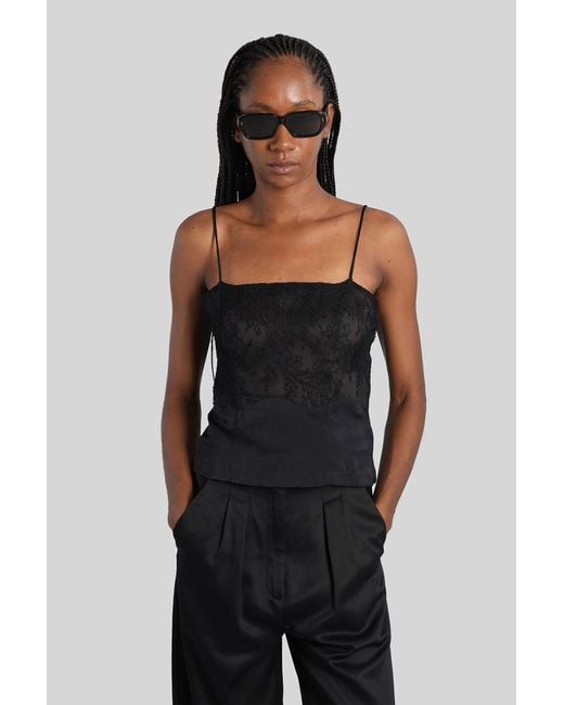 IRO Black Bania Topwear