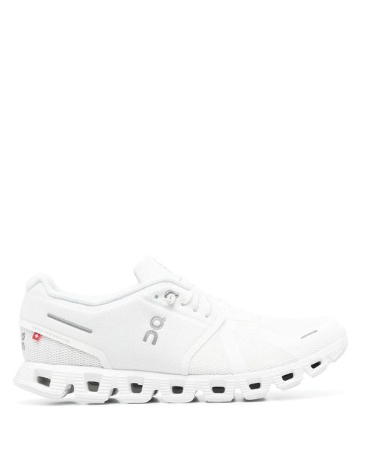 On Shoes White Cloud 5 Running Sneakers for men