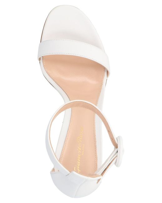 Gianvito Rossi Natural 'Portofino' Sandals