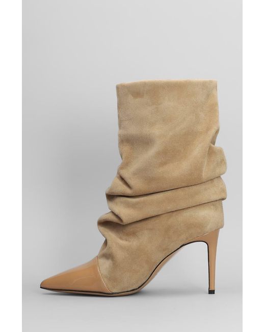 Marc Ellis Natural Samba Small High Heels Ankle Boots