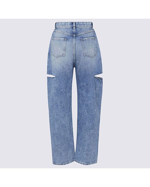 Maison Margiela Light Blue Cotton Jeans