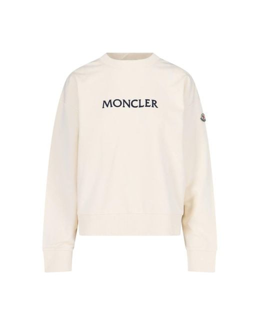 Moncler White Sweaters