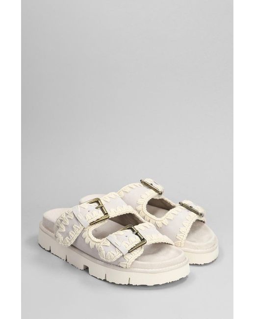 Mou Gray New Bio Slipper-mule