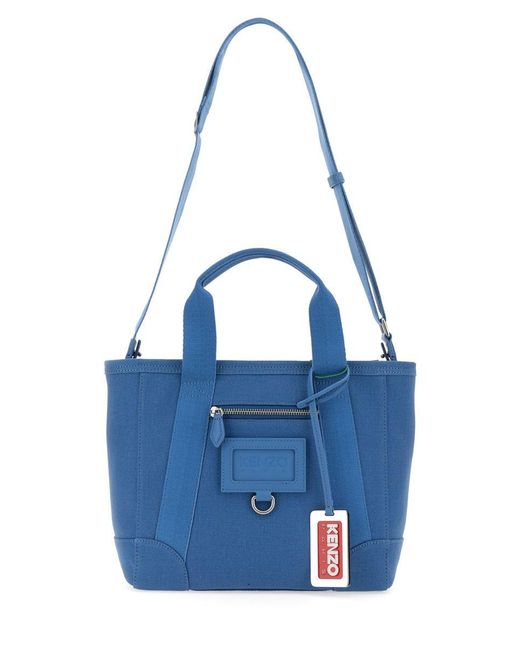 KENZO Blue Small Tote Bag
