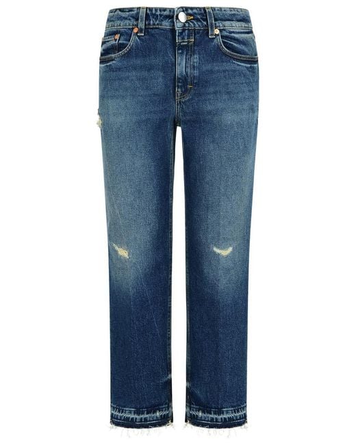 Closed Blue Milo' Cotton Jeans