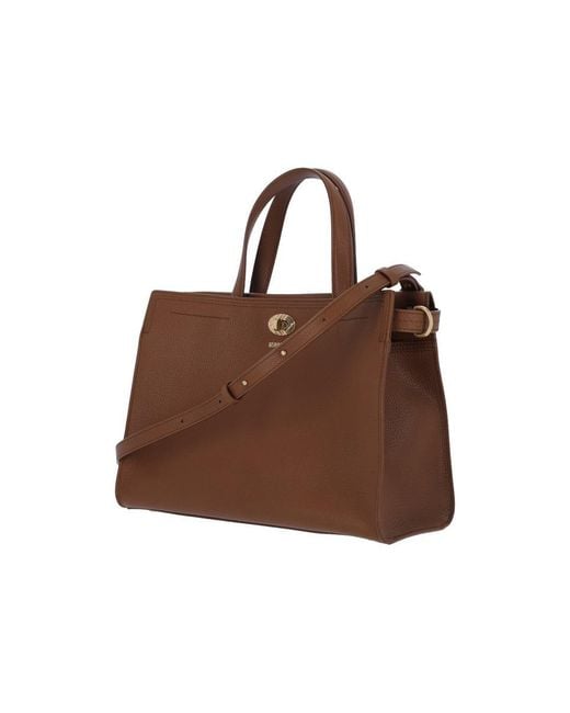 Burberry Brown 'Cotswolds' Small Tote Bag