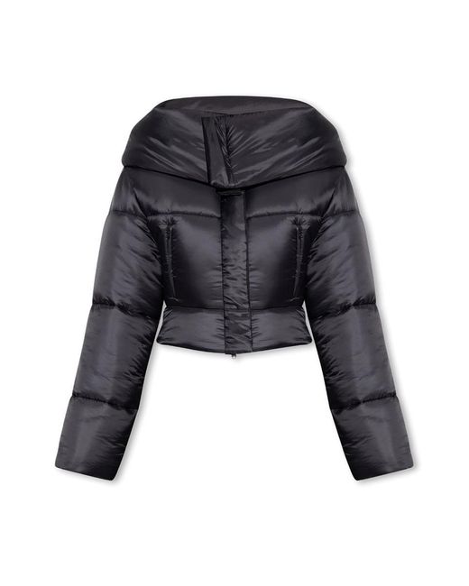 Alaïa Black Cropped Insulated Jacket