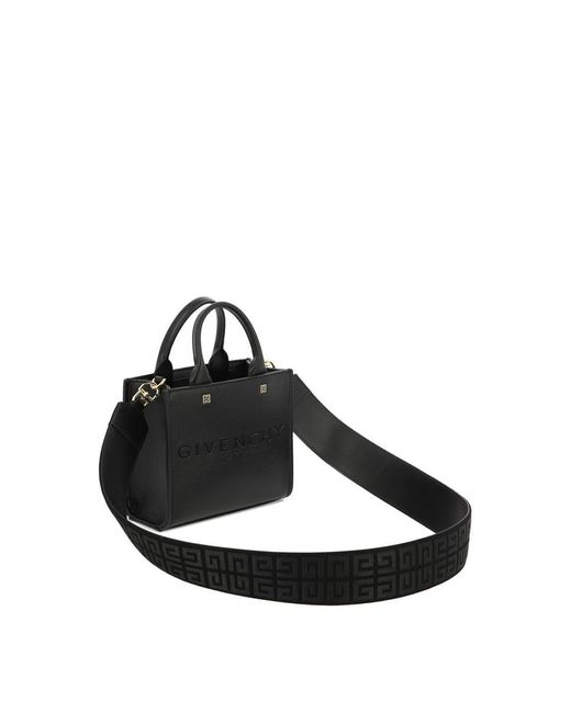 Givenchy Black "mini G Tote" Handbag