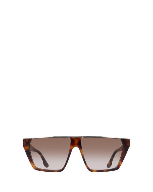Victoria Beckham Gray Metal Sunglasses