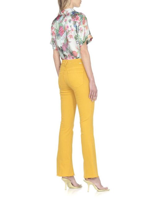 Mother Yellow Trousers