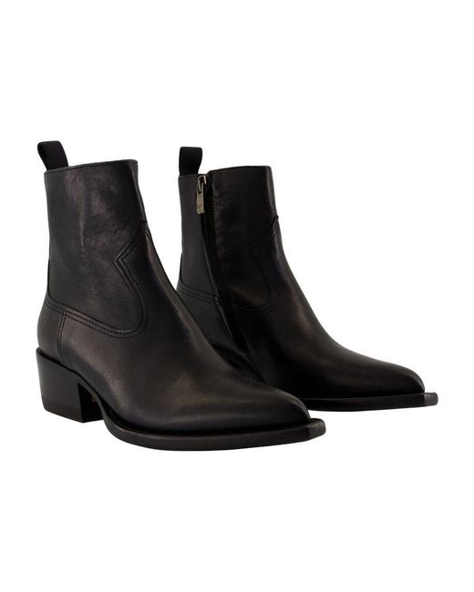 Golden Goose Deluxe Brand Black Debbie Ankle Boots