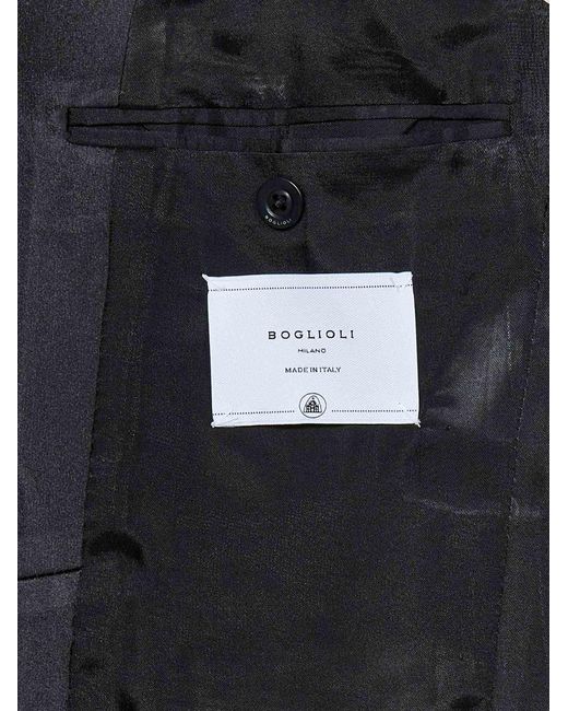 Boglioli Black 50 K-Jacket Suit for men