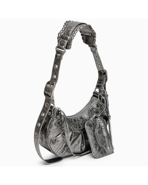 Balenciaga Gray Le Cagole Xs Mini Bag