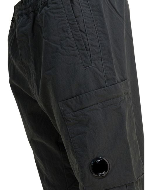 C P Company Gray Cargo Pants for men