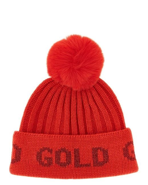 Goldbergh Red 'hodd' Cap