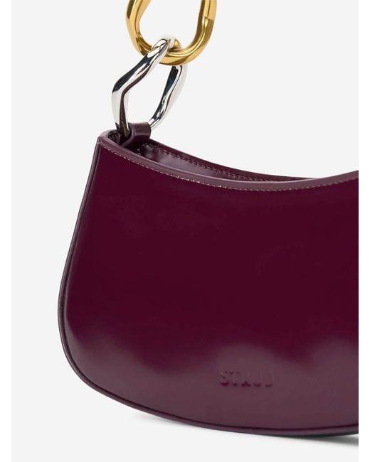 Staud Purple Ollie Bag