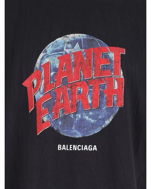 Balenciaga Black T-Shirts And Polos for men