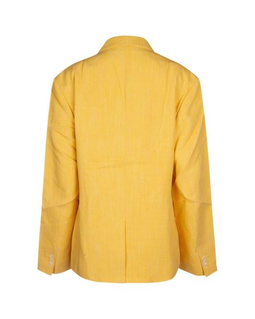 Jacquemus Yellow La Vest Madeiro Blazer for men