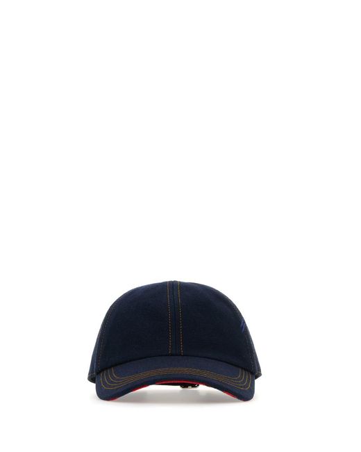 Burberry Blue Hats And Headbands