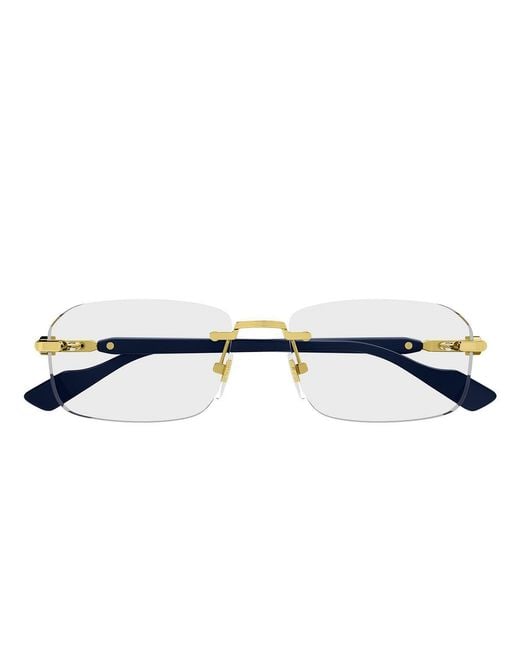 Gucci Blue Eyeglass for men