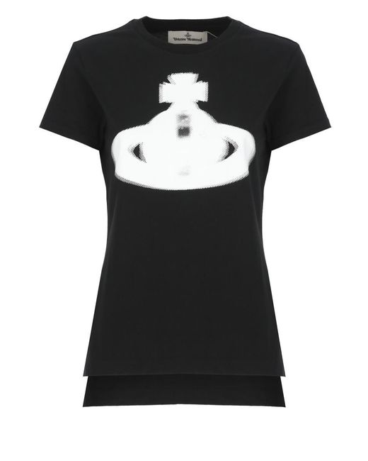 【関税&送料込】Vivienne Westwood Halftone Orb Isla T-Shirt Vivienne Westwood Halftone Orb T Shirt Grey | Mainline
