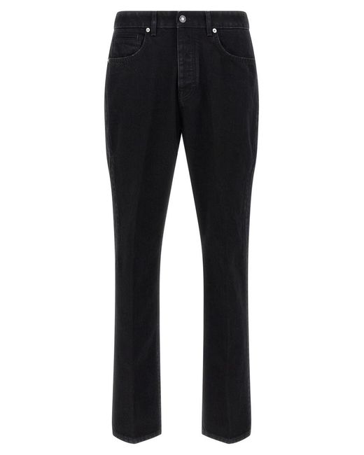 Givenchy Blue Straight Leg Jeans for men