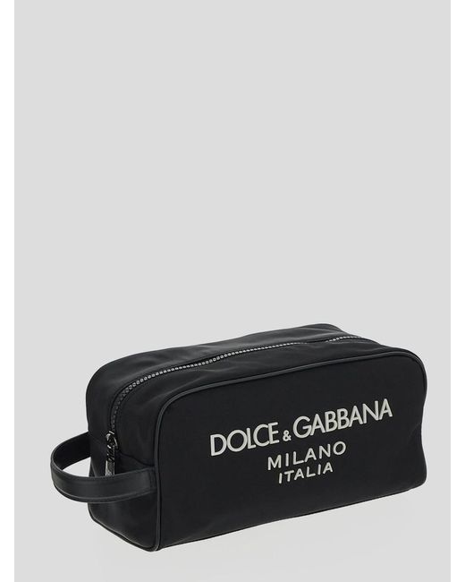 Dolce & Gabbana Black Logo Necessaire for men