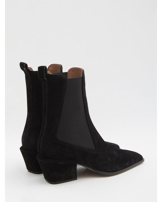 Paris Texas Black Bettina Ankle Boots