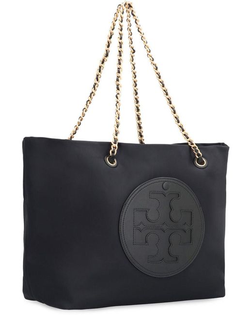 Tory Burch Black Ella Nylon Tote