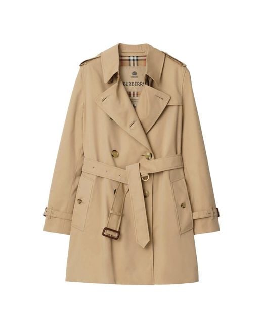 Burberry Natural Coats
