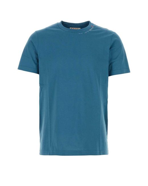 Marni Blue T-Shirts for men