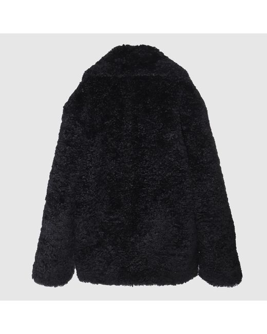 Stella McCartney Black Fur Jacket