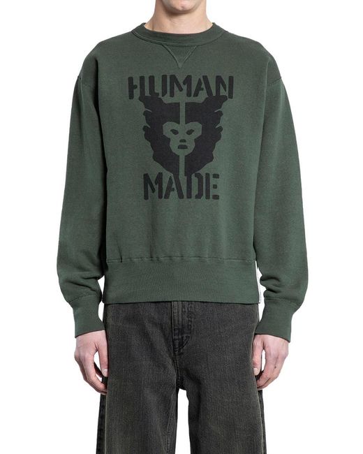 Human Made Green Sweatshirts for men