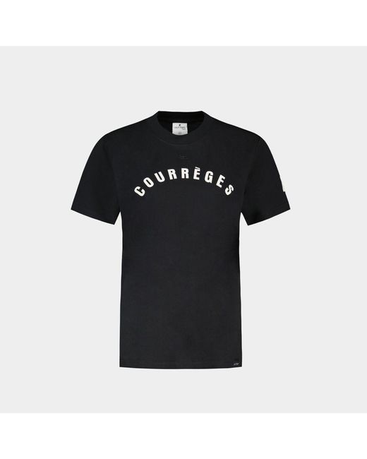 Courreges Black T-shirts & Tops