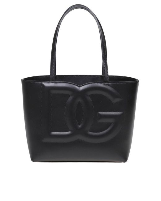 Dolce & Gabbana Black Small Shopping Bag
