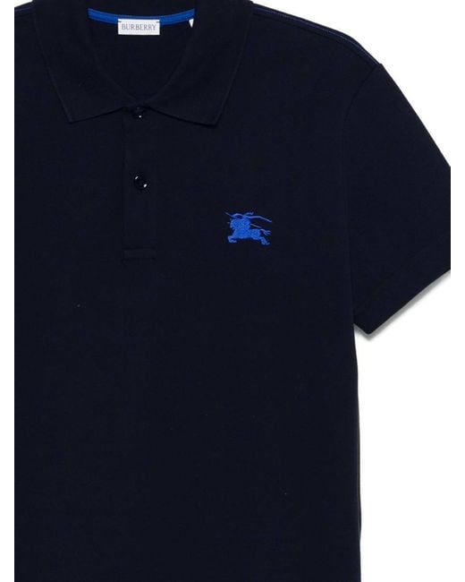Burberry Blue T-Shirts And Polos for men