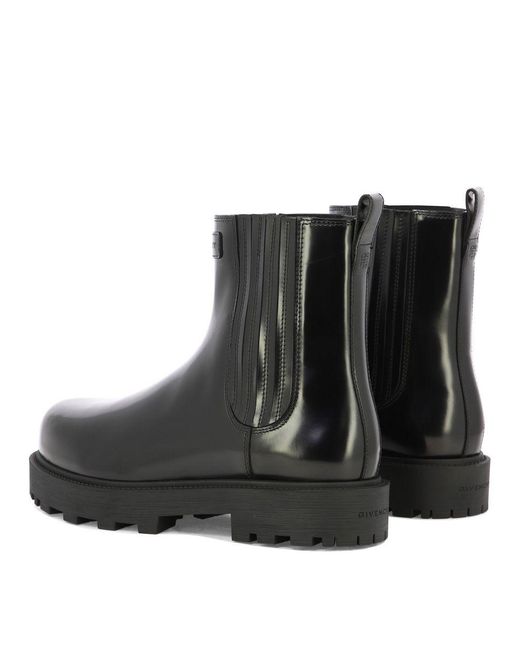 Givenchy Black "show" Chelsea Ankle Boots for men