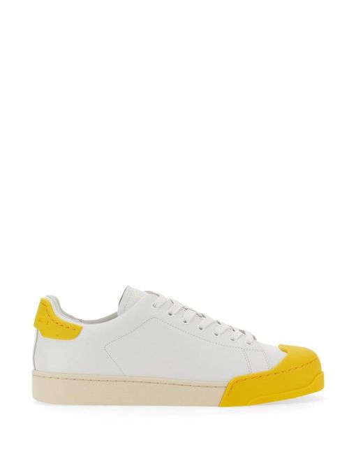 Marni Dada Bumper Sneaker in Yellow for Men | Lyst