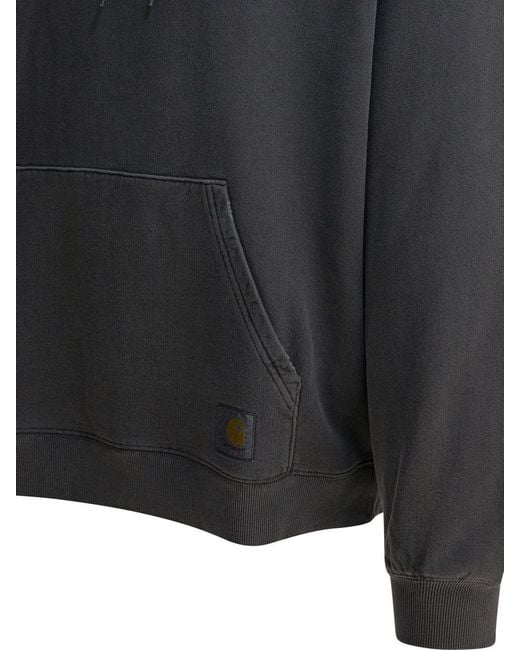 Carhartt Gray "Hooded Torion" Sweatshirt for men